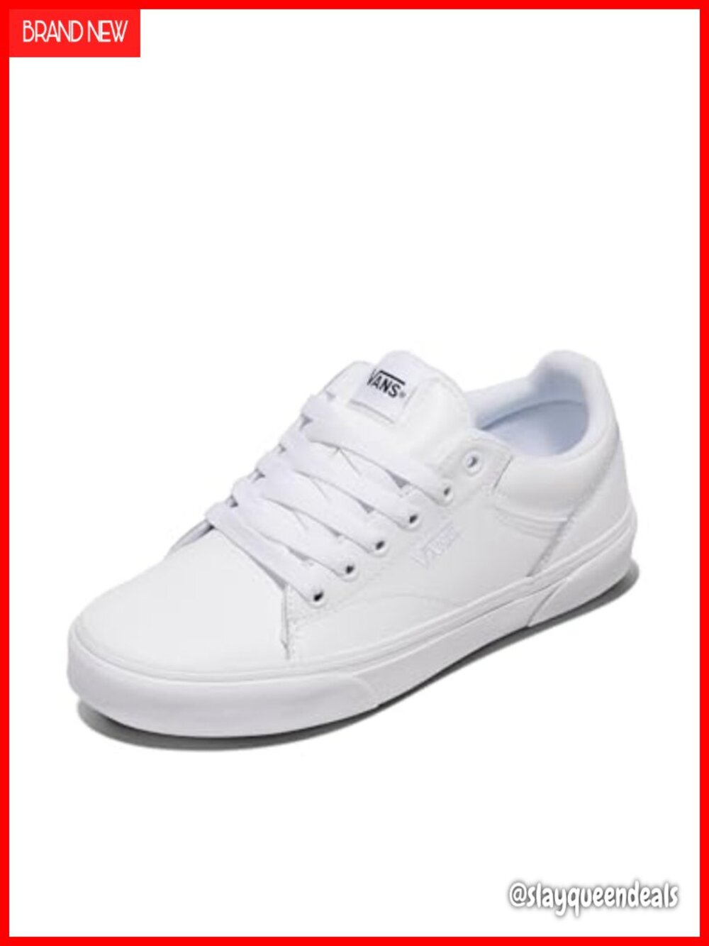 Vans Seldan Low-Top Retro Tennis Sneakers Leather Court Style